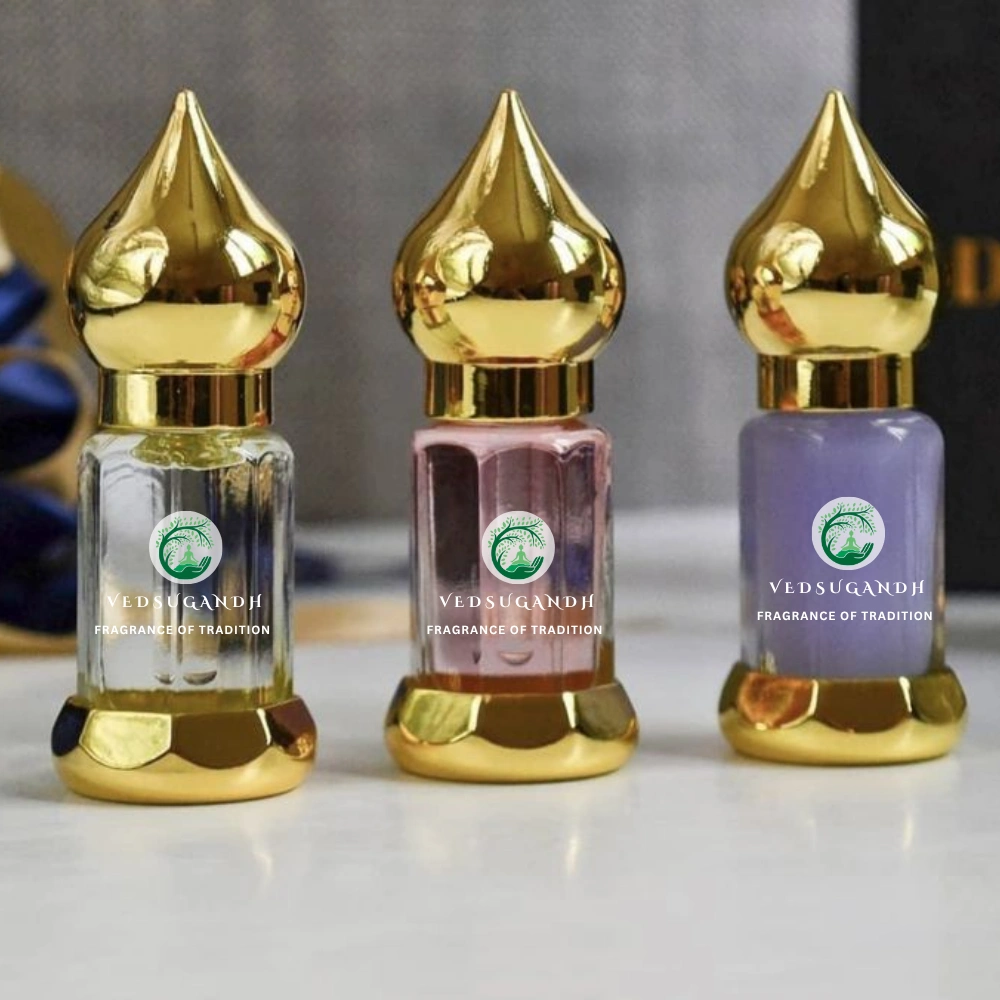 Tiranga Theme Attar Gulab, Attar Bela and Attar Mitti Gift Edition